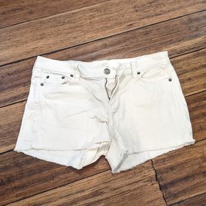 3/$30 SALE - Bundle & Save JCrew white stretch denim shorts